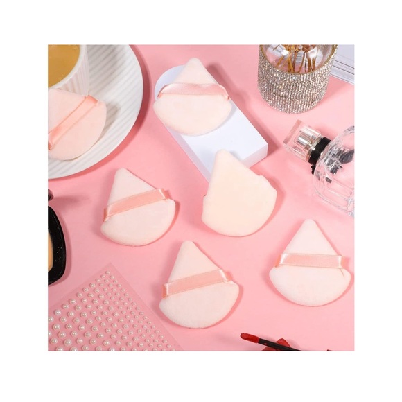 6 Pieces Powder Puff Face Triangle Makeup Puff Cosmetic Foundation Sponge - Picture 5 of 9